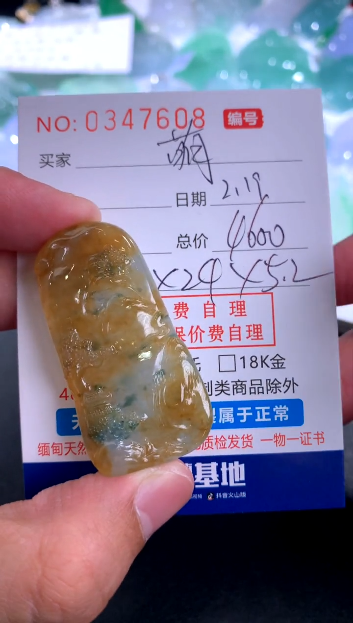【闪购商品】翡翠颈饰未镶嵌 萌