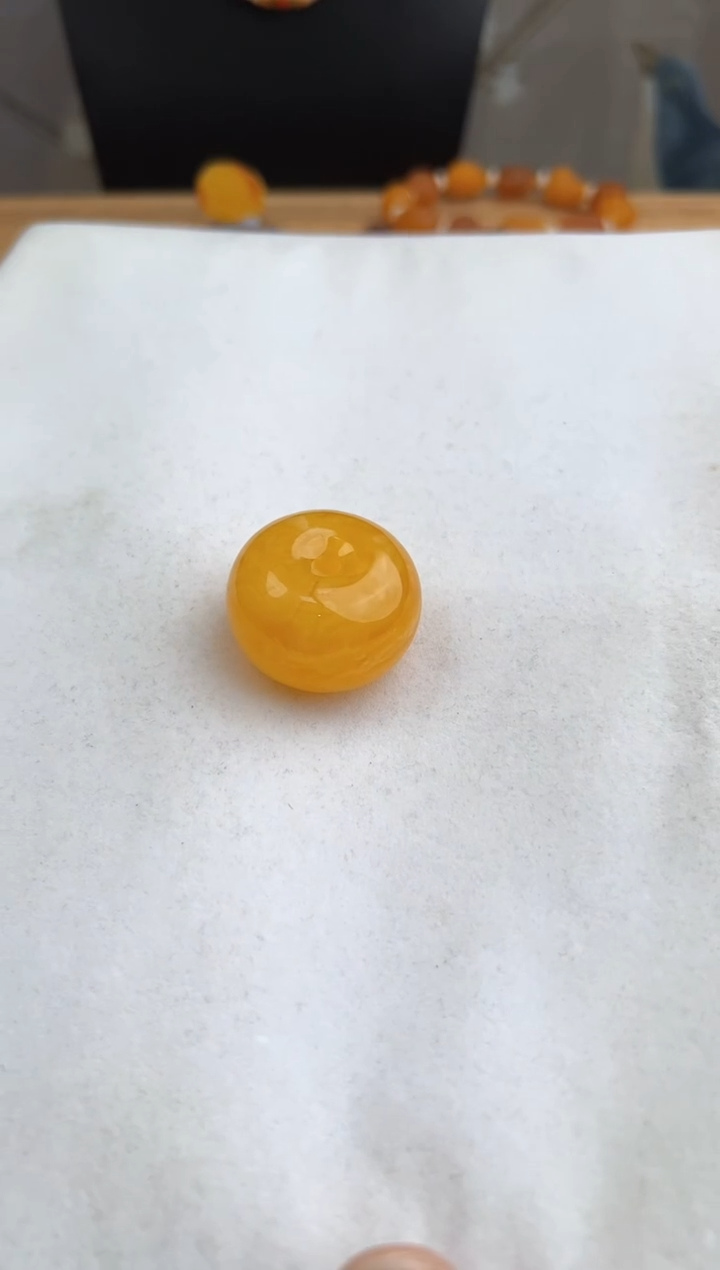 【闪购商品】未镶嵌琥珀裸石10314098-吊坠