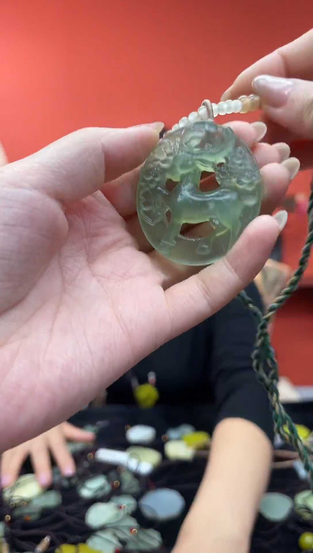 未镶嵌岫玉手串多样性发货拍一发一