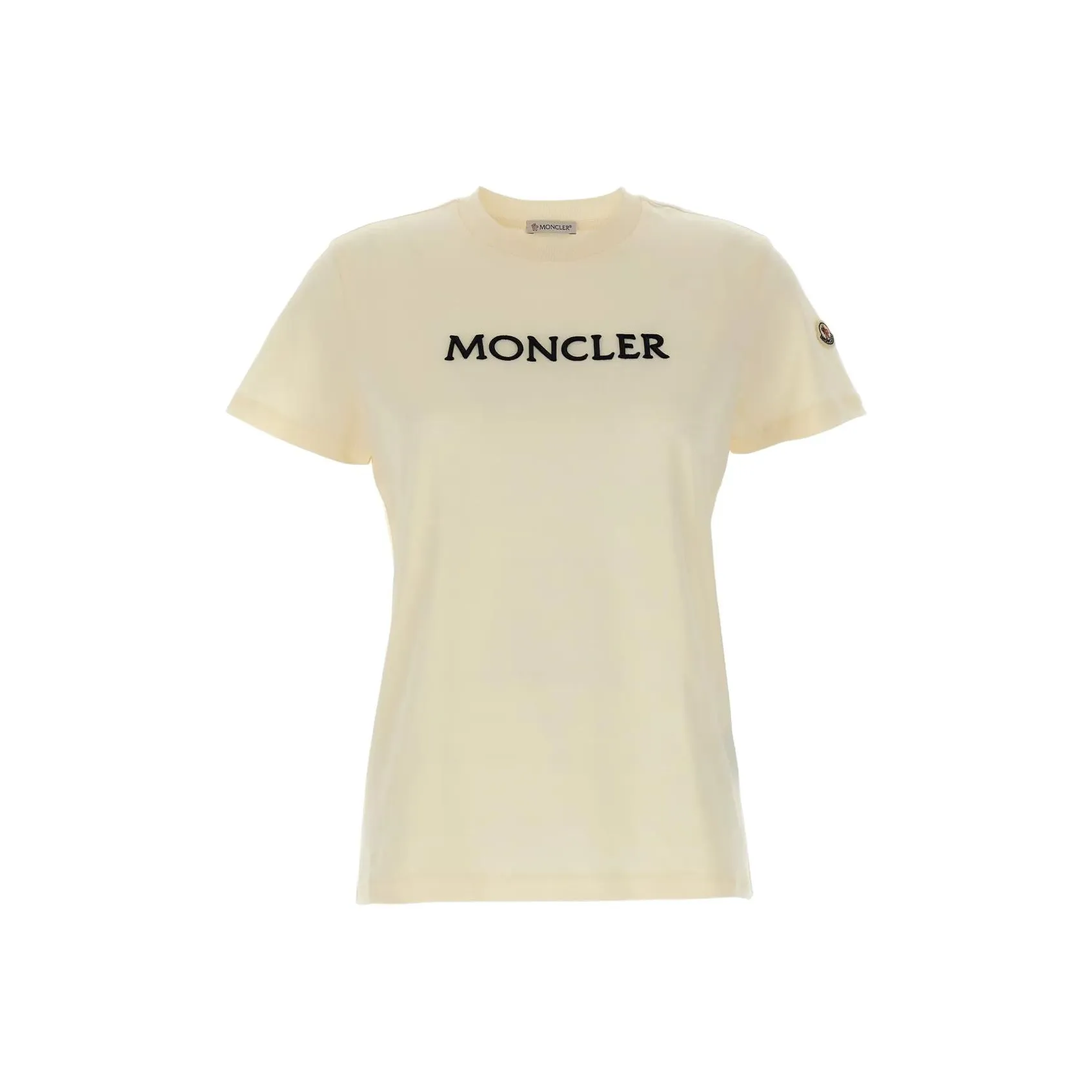 未使用 MONCLER 徽标圆领短袖宽松 T恤 女款 ZC