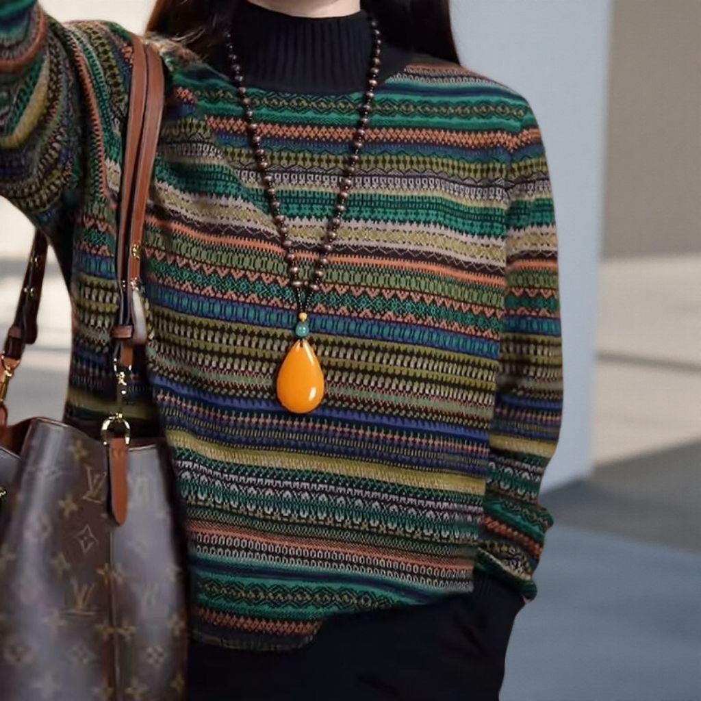 2025年秋冬季高档宽松显瘦打底衫新款时尚气质舒适百搭休闲上衣女