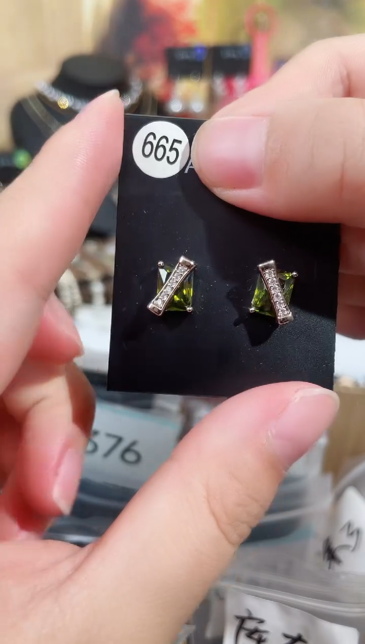 铜合金合成立方氧化锆925银豆665