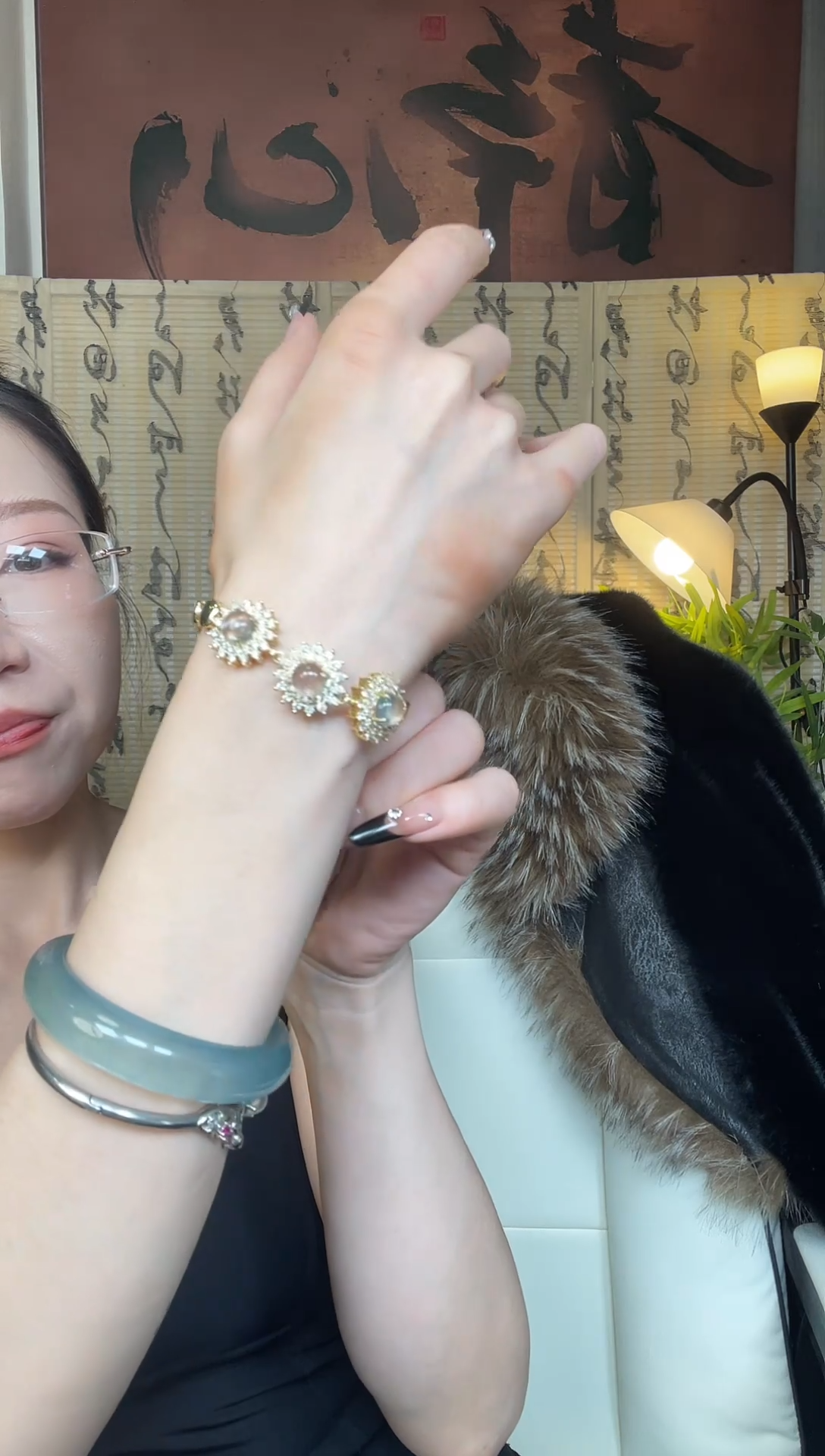 静宝石英岩手镯ZC