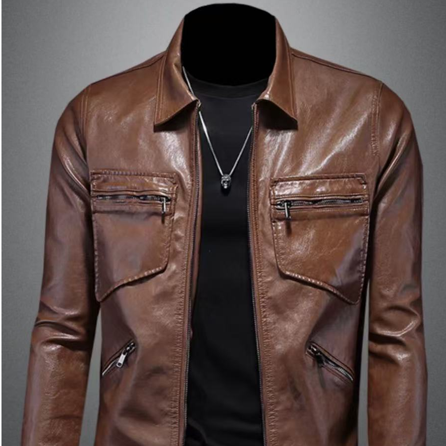 瑕疵库存尾货单款皮衣-图片仅供参考（以直播间下单为准）