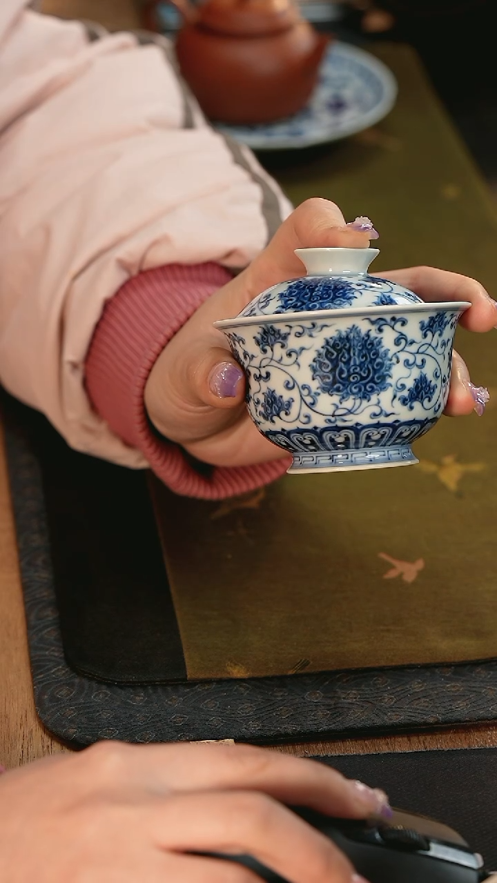 【闪购商品】元煦和晓西番莲盖碗