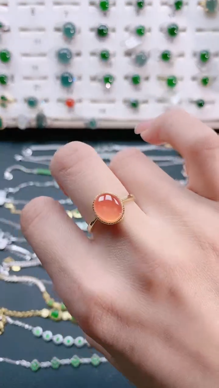 【闪购商品】南红玛瑙珠宝奇石银S925镶嵌天然南红