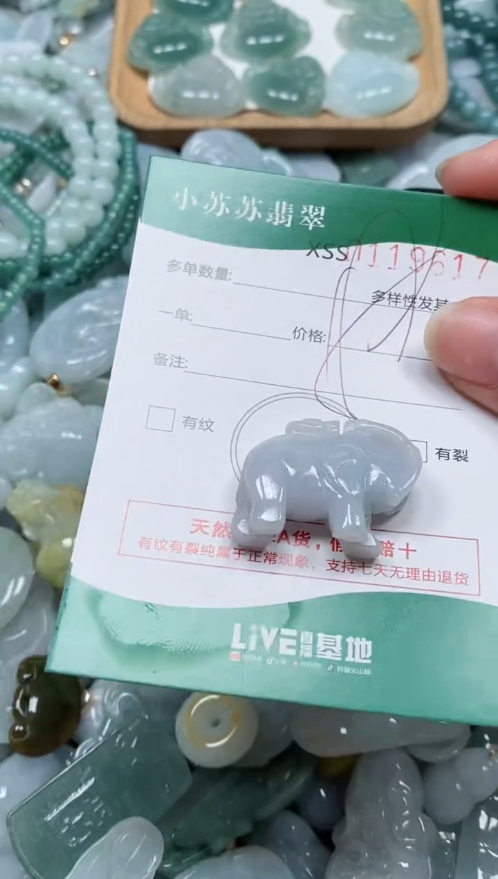 【闪购商品】翡翠颈饰未镶嵌闪购商品0119617