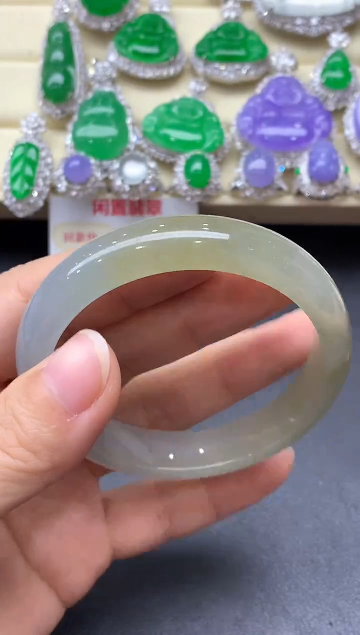 未镶嵌手镯翡翠236国好珍宝