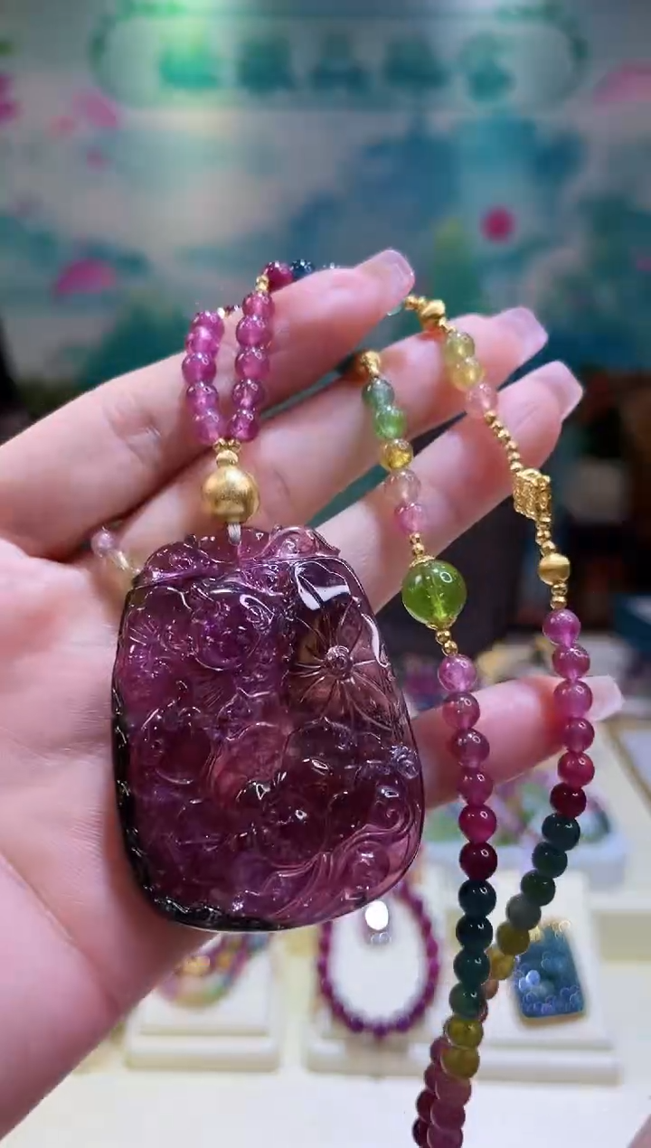 【闪购商品】碧玺手链18K金镶嵌@@ZY41118008