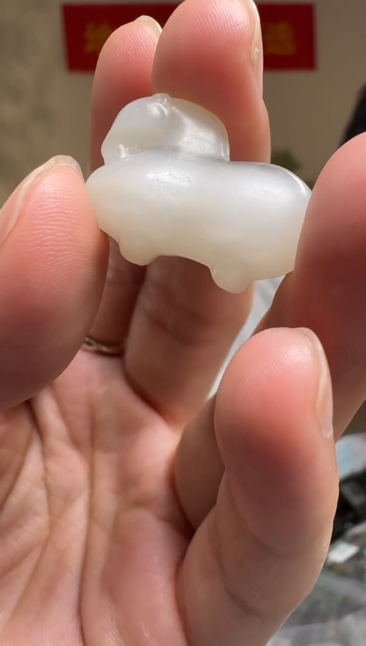 吊坠(不含链)未镶嵌和田玉和田玉青花雕刻吊坠