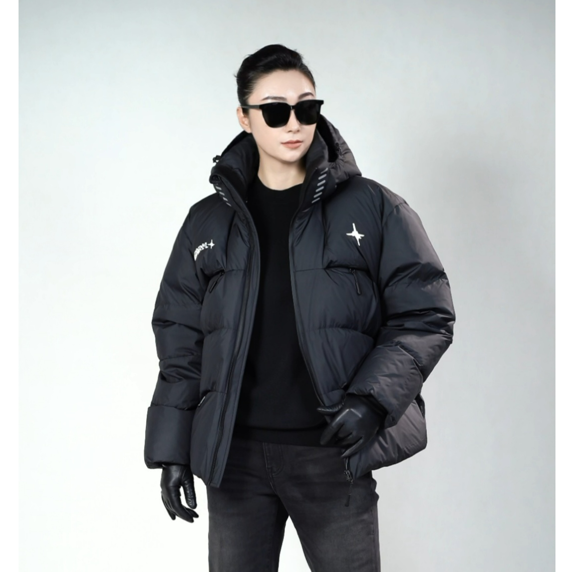 男士时尚鹅绒羽绒服13029冬季男装时尚个性鹅绒保暖羽绒服