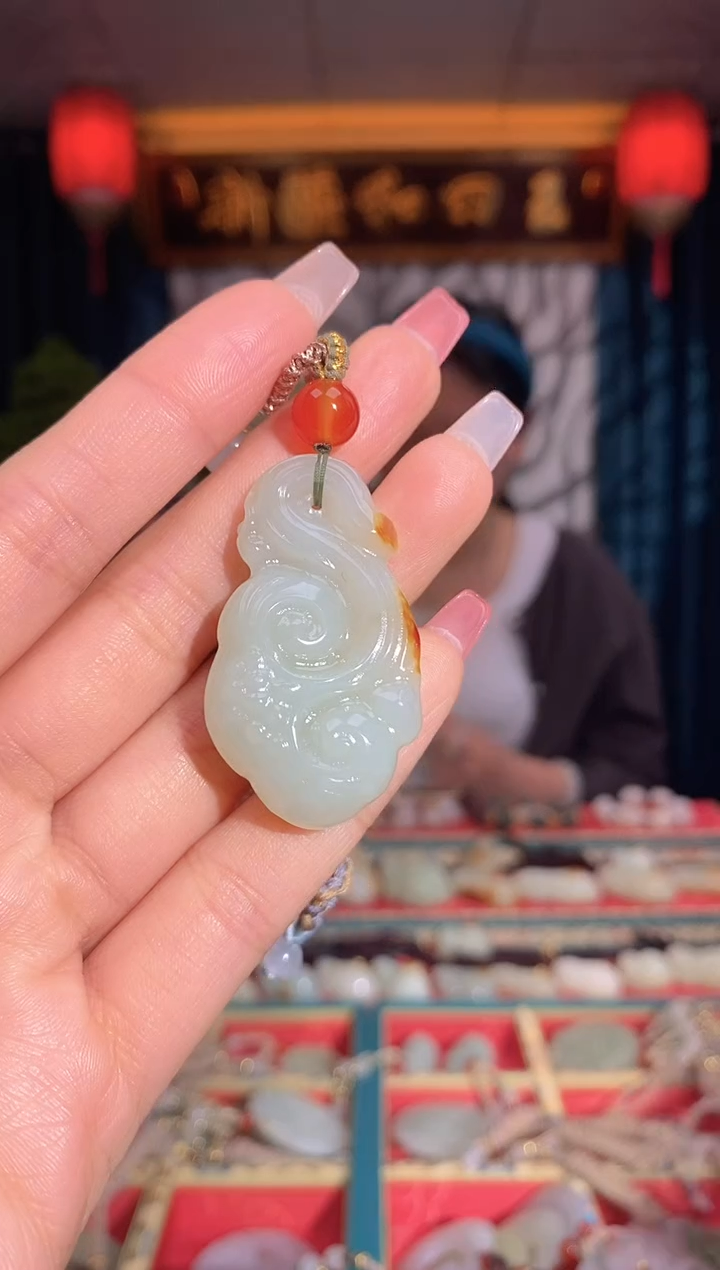【闪购商品】和田玉挂件未镶嵌如意