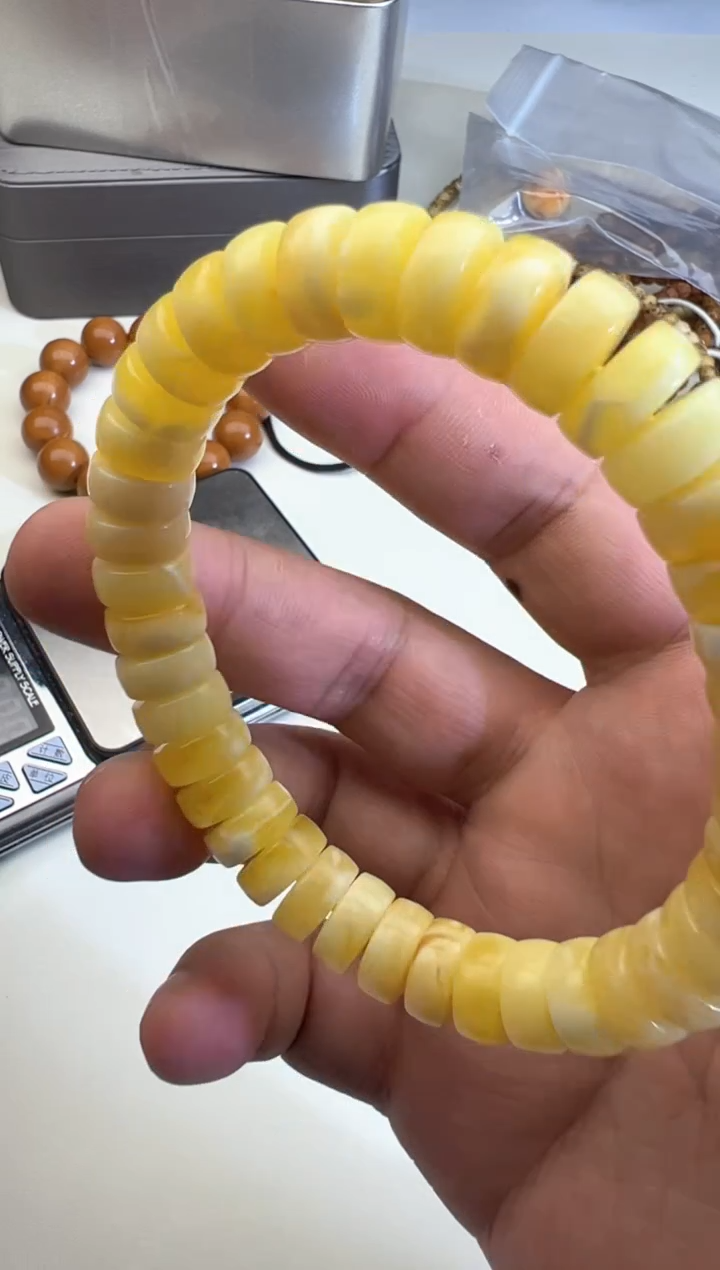 【闪购商品】蜜蜡手链未镶嵌蜜蜡手串1