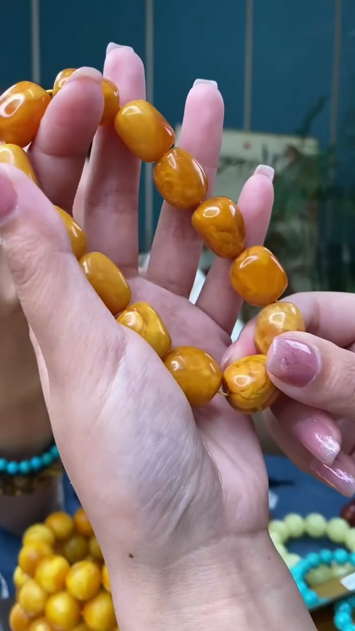 【闪购商品】琥珀裸石未镶嵌3/7-GM-#174