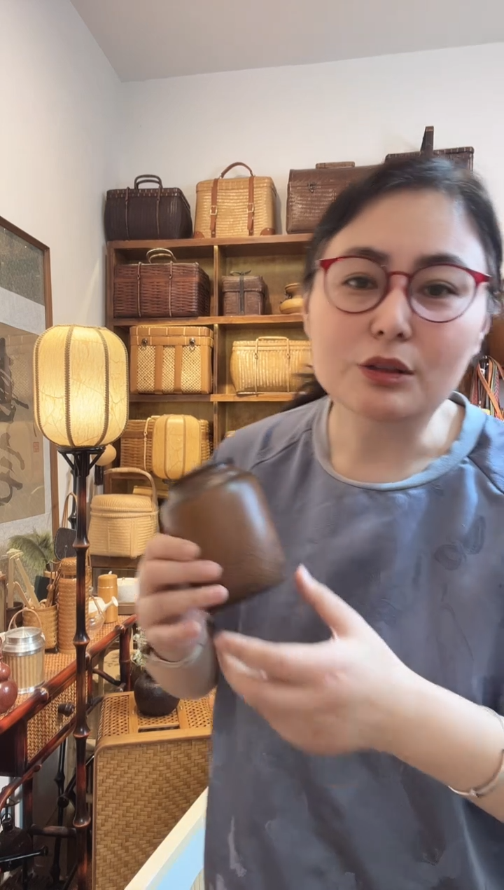 老楠竹茶叶罐茶仓