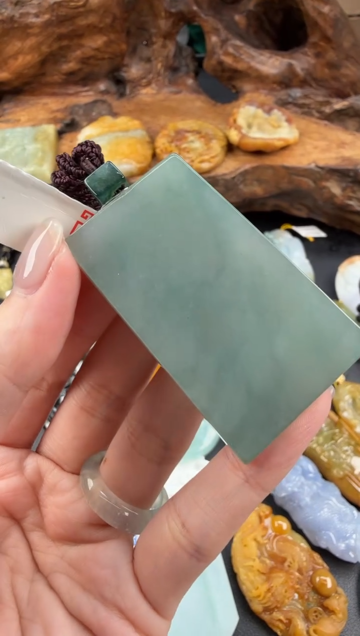 吊坠(不含链)未镶嵌翡翠翡翠饰品-342