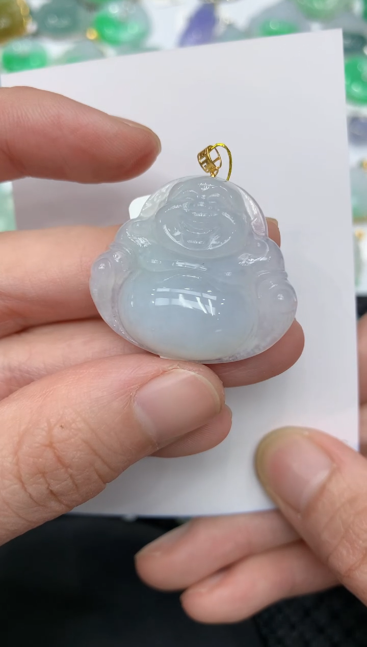 【闪购商品】翡翠颈饰18K金镶嵌11111111