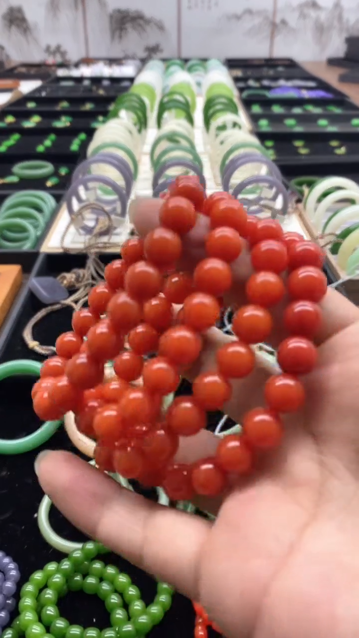 【闪购商品】合金南红玛瑙手链10圆