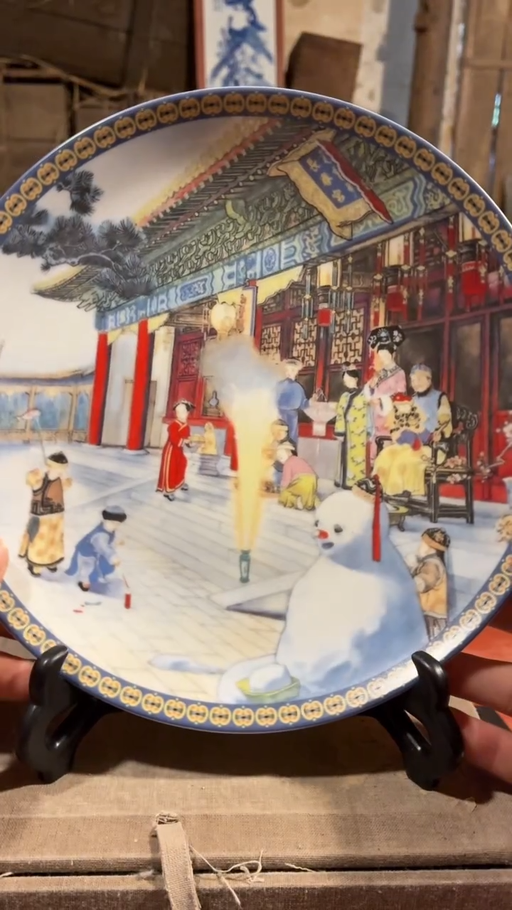 摆件瓷F37景德镇陶瓷摆件