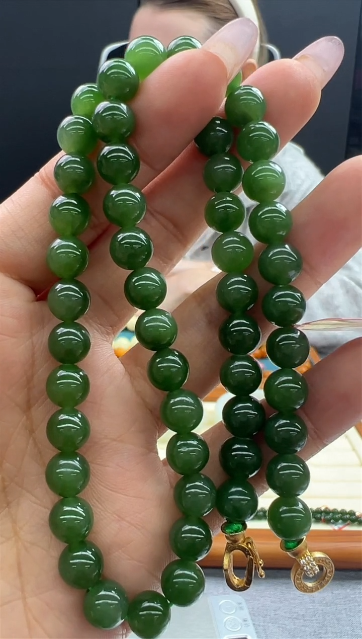 【闪购商品】和田玉（碧玉）颈饰未镶嵌689秒拍号