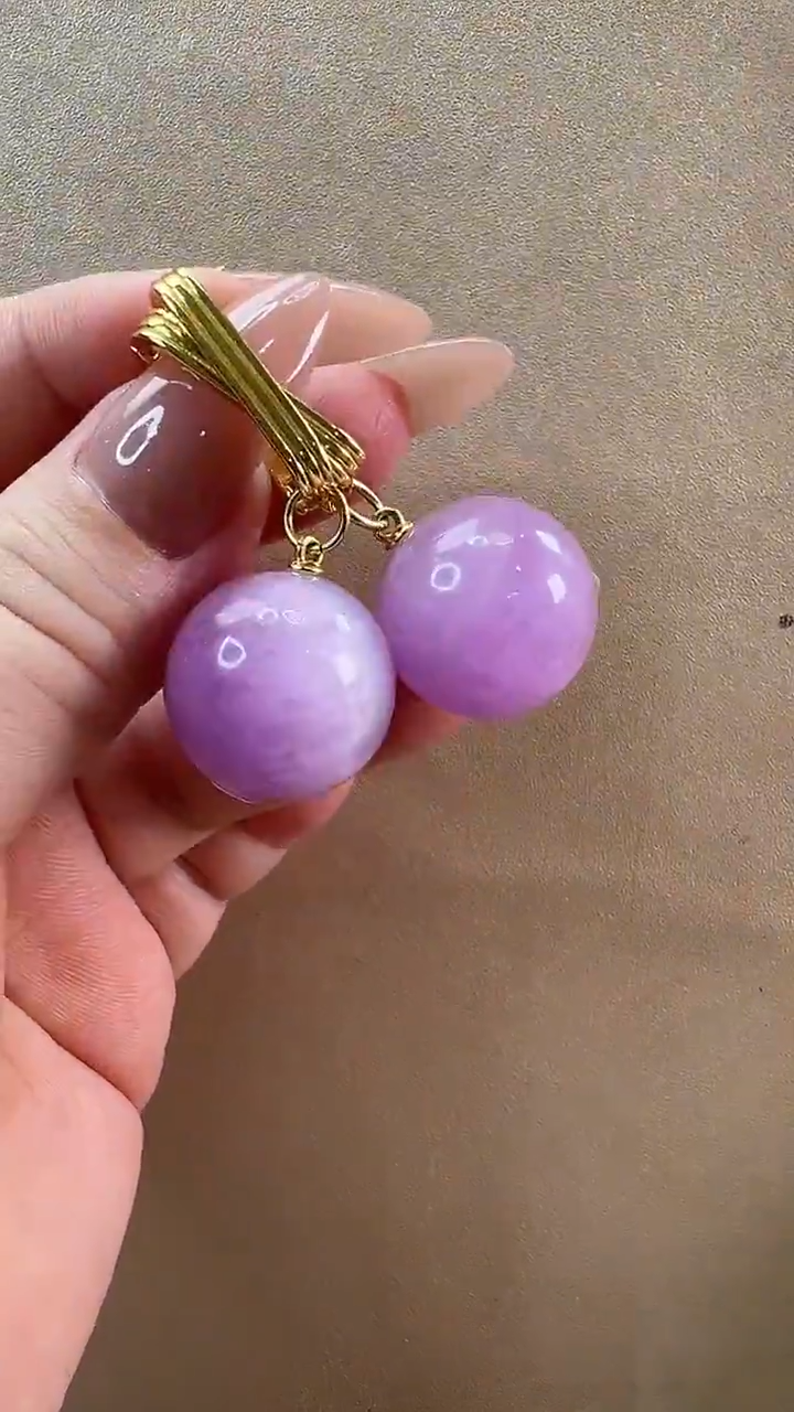 【闪购商品】萤石耳钉银S925镶嵌耳环