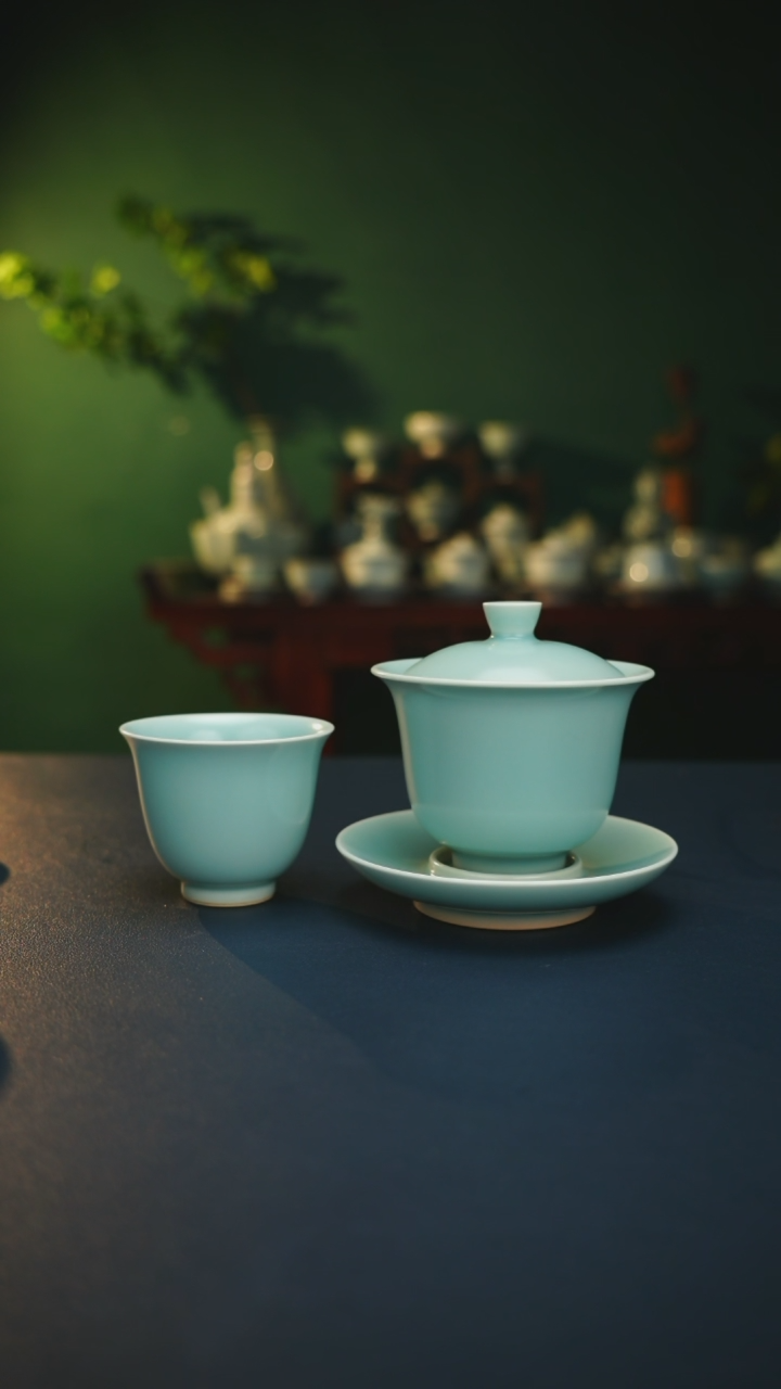 【闪购商品】杯官帽三才盖碗新年福利