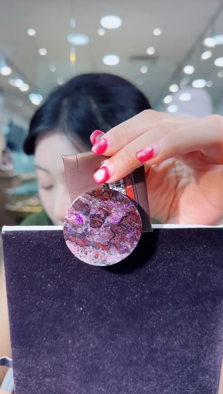 未镶嵌苏纪石（舒俱来）圆饼南非老矿料舒俱来