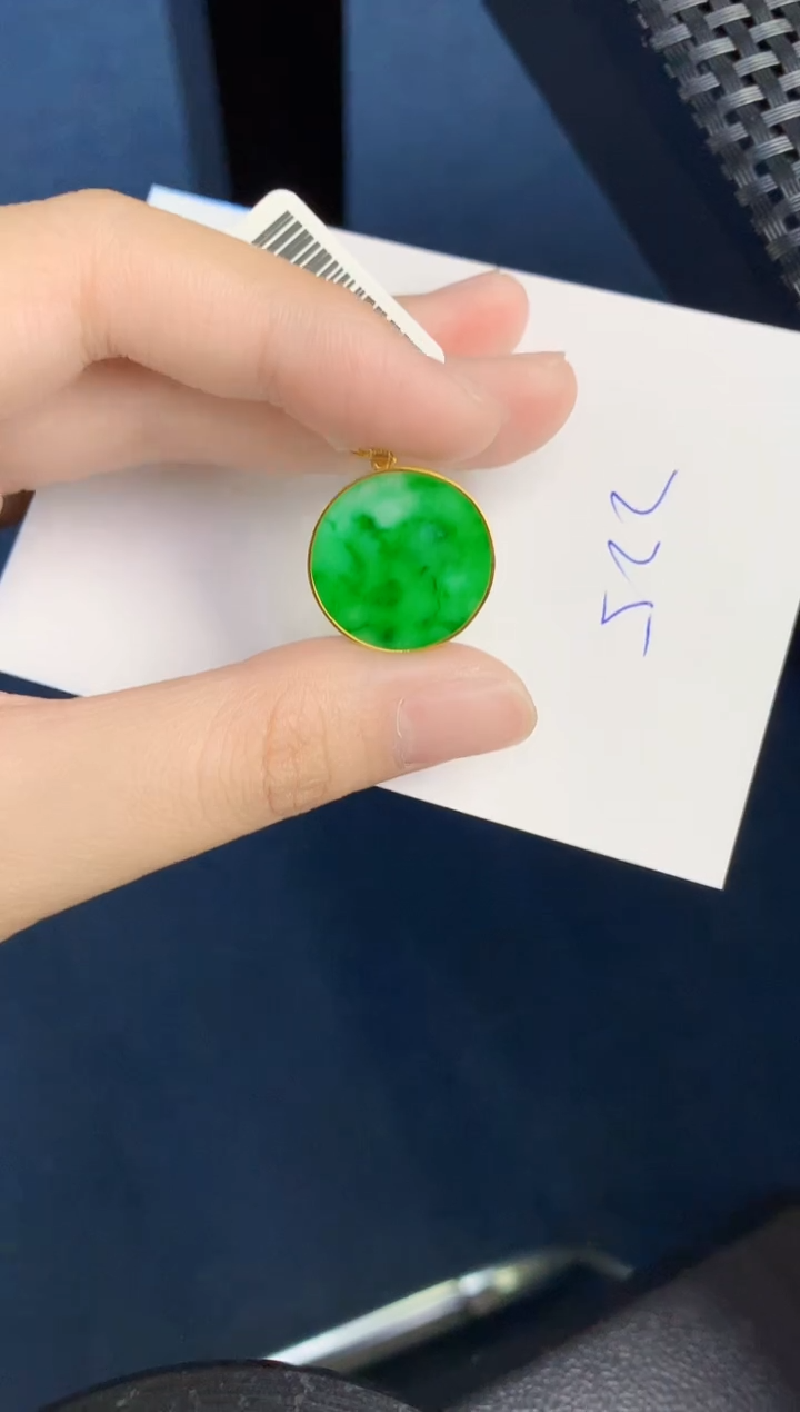 【闪购商品】翡翠18K金镶嵌颈饰000000000