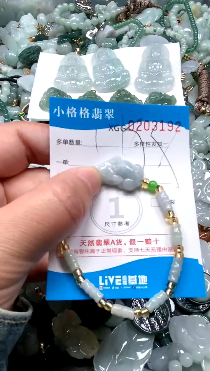 【闪购商品】翡翠颈饰未镶嵌闪购商品0203192