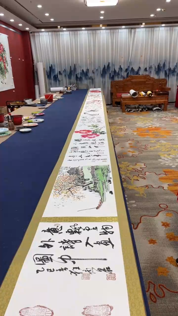 【闪购商品】书法田双乐李志梁汉民成磊王继雄 10米手卷
