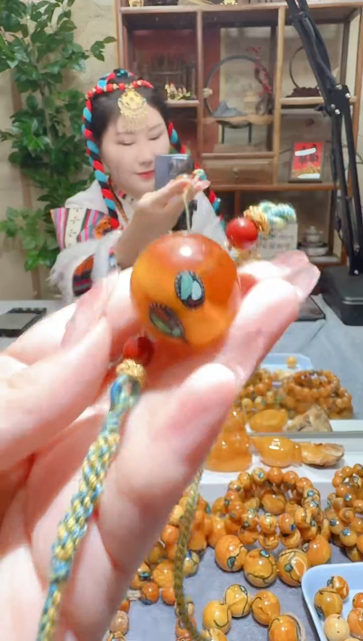 蜜蜡颈饰未镶嵌332天然蜜蜡珠宝奇石全都保真