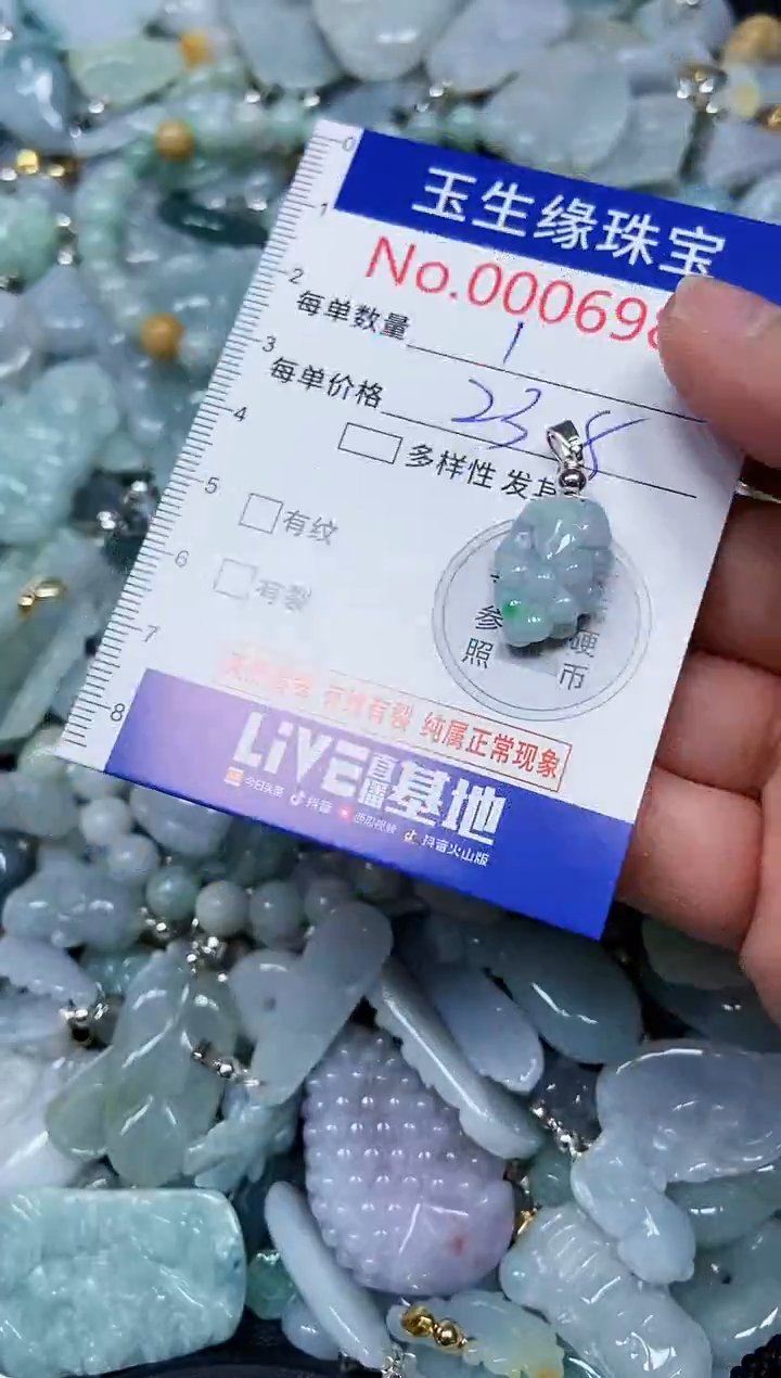 【闪购商品】翡翠颈饰未镶嵌闪购00006981