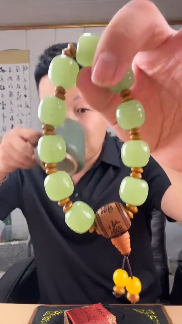 和田玉未镶嵌颈饰卡16
