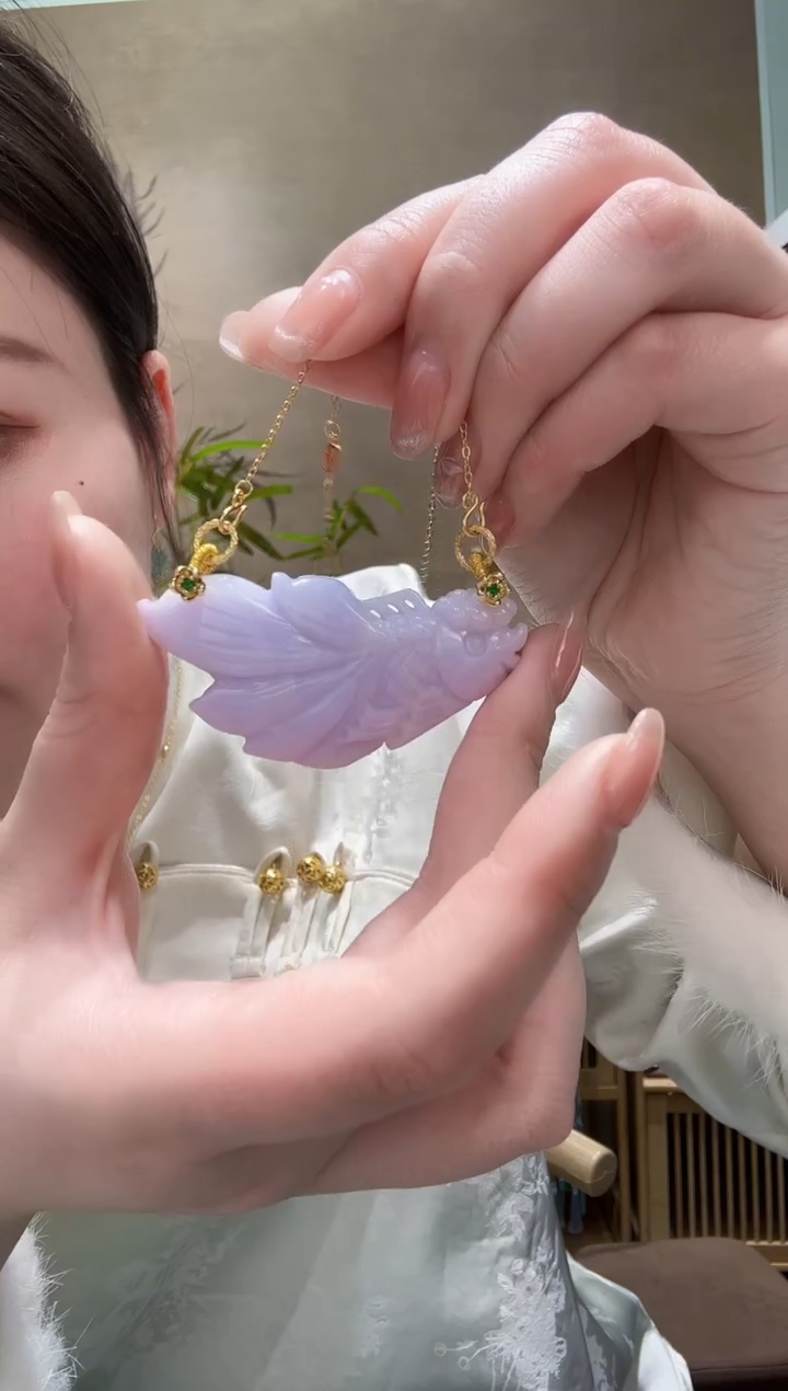 【闪购商品】翡翠颈饰未镶嵌吊坠