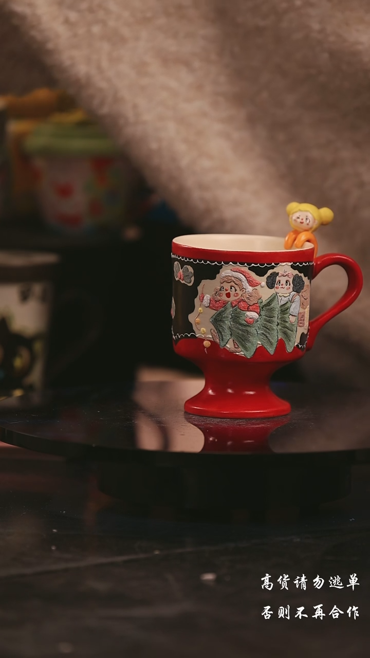 陶瓷景德镇可爱设计师款陶瓷 