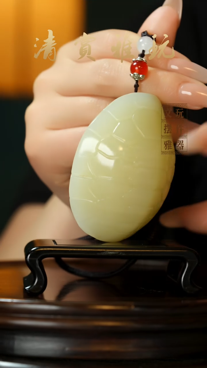 玉《富甲天下》手把件摆件