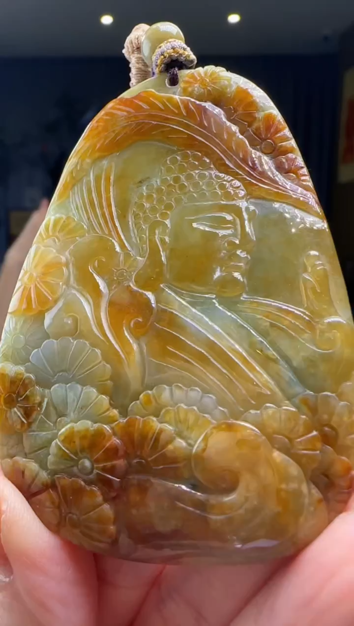 【闪购商品】翡翠颈饰未镶嵌YJ@@960Q3J10808