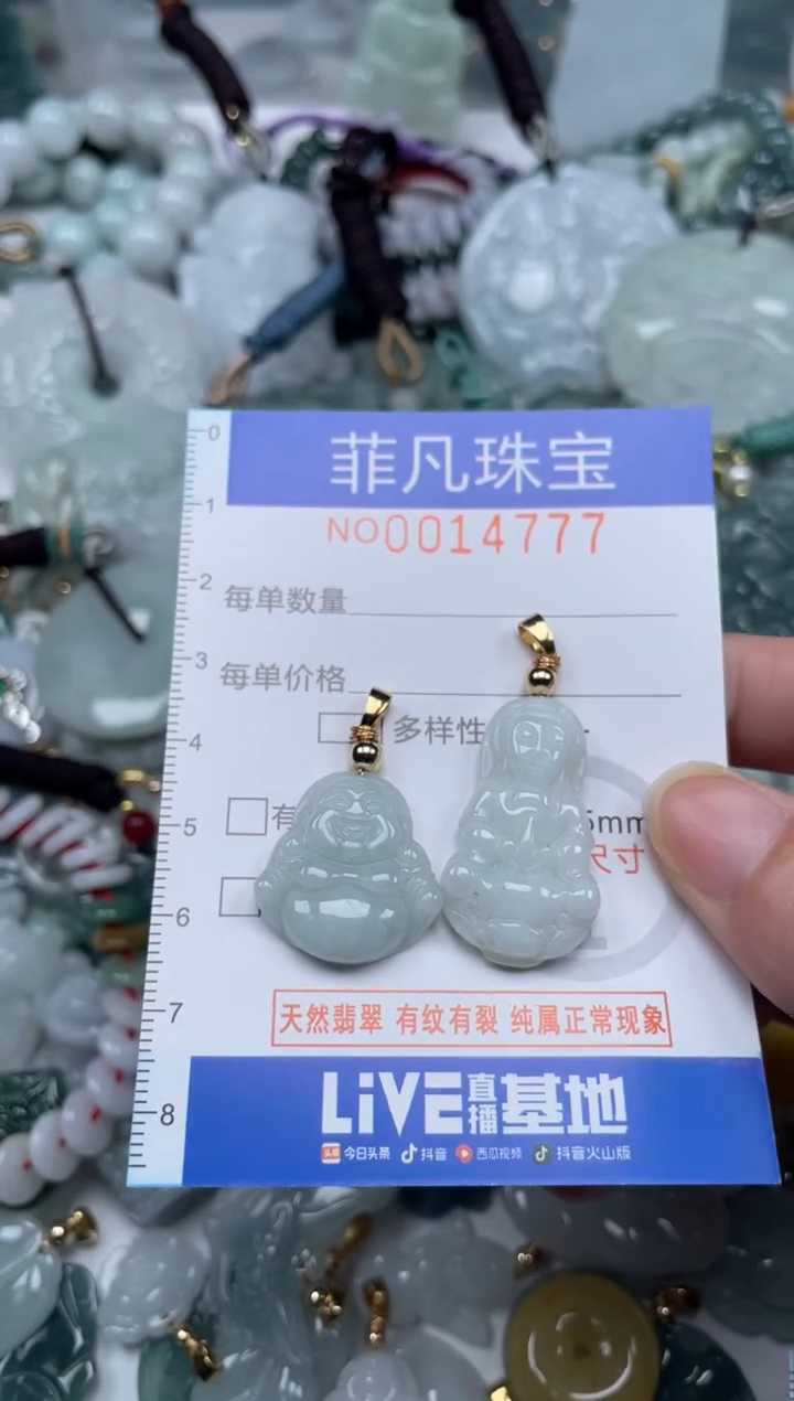 颈饰未镶嵌翡翠14777