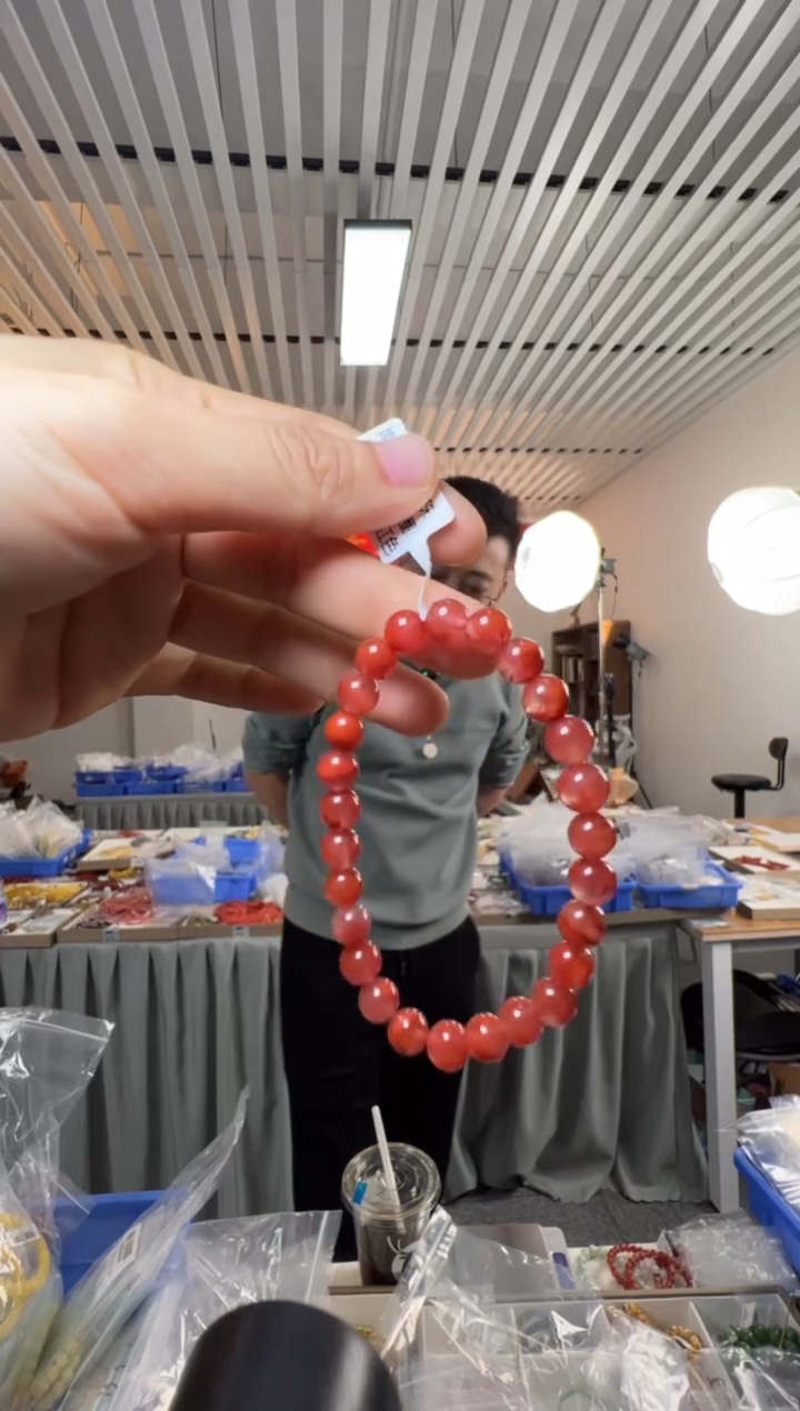 【闪购商品】南红玛瑙手串未镶嵌南红单圈手串