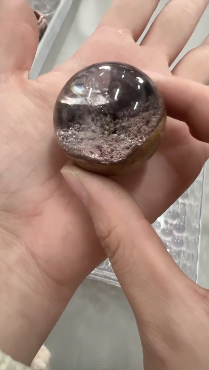 水晶摆件未镶嵌M0132 约3.8cm