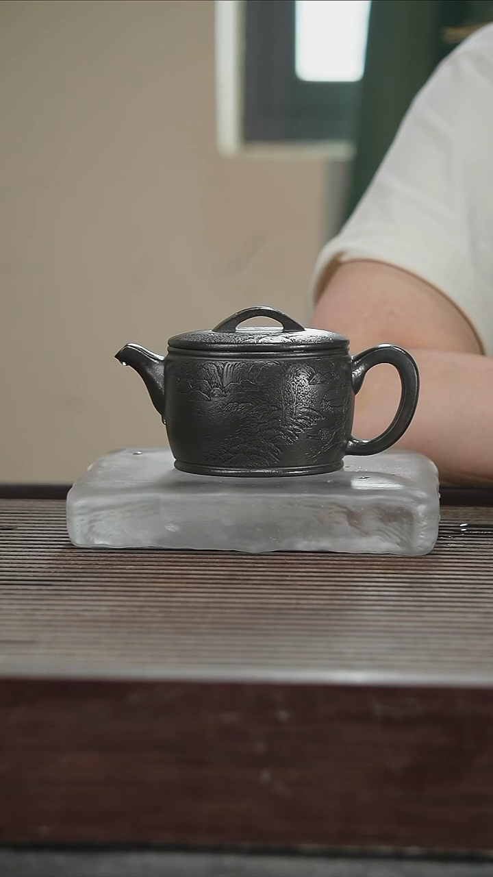 茶壶紫砂34号210CC