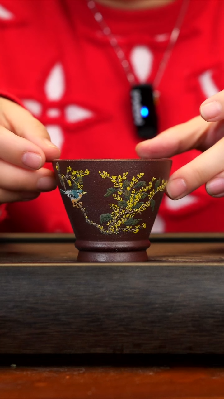 【闪购商品】紫砂茶壶紫泥桂花斗笠杯