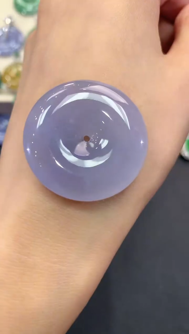 【闪购商品】翡翠吊坠(不含链)未镶嵌a68多样性一件发紫货有色差