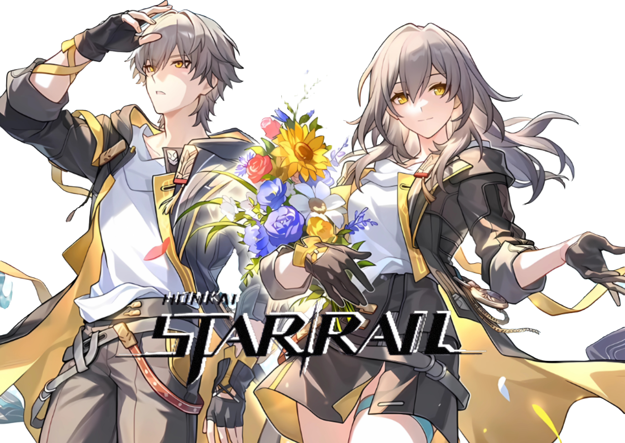 三个《星穹铁道》周边二创精美亚克力拼图挂件5*5*0.5cm