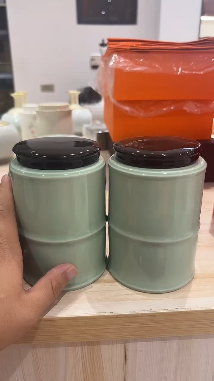 德化精品陶瓷罐2个