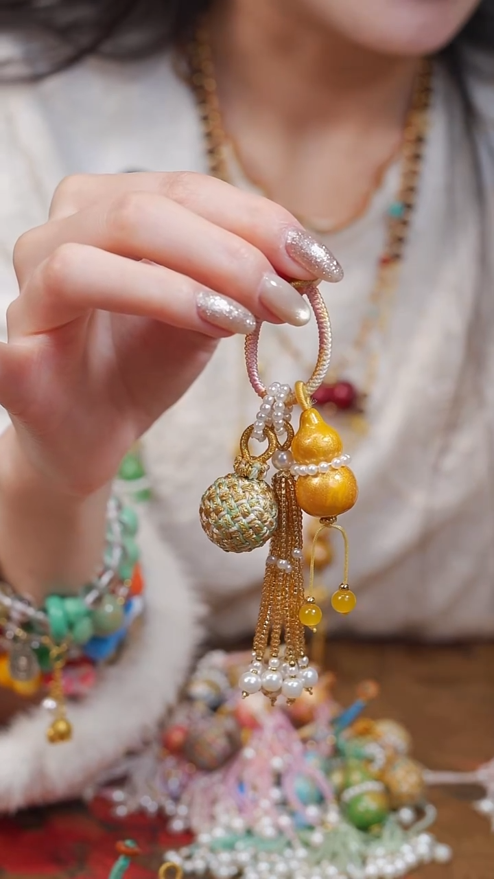 80漆艺工艺小葫芦118