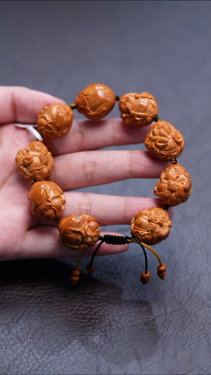 橄榄核手串八大财弥