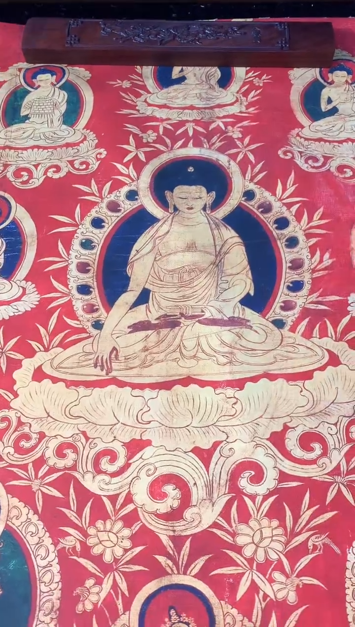 卷轴画147药师佛