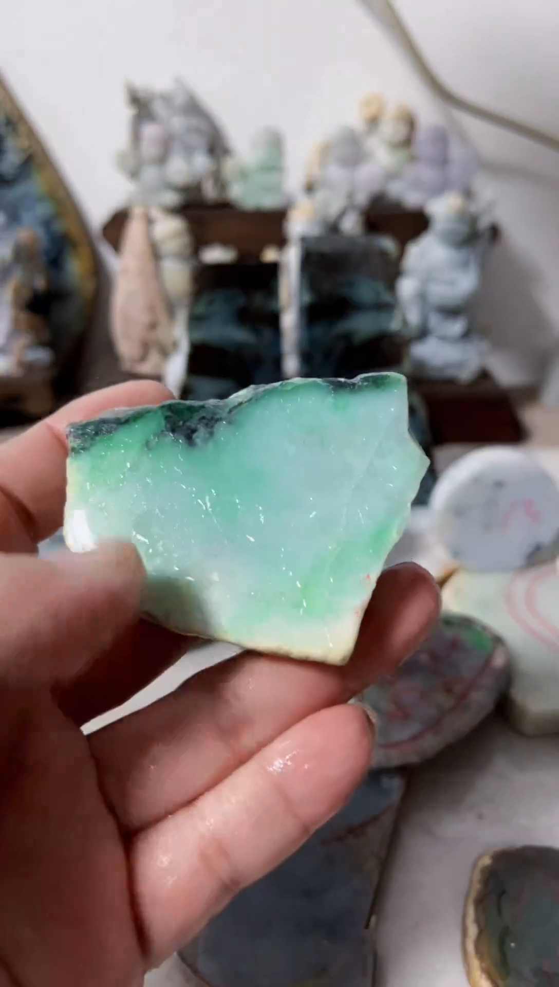 【闪购商品】翡翠吊坠(不含链)未镶嵌A667