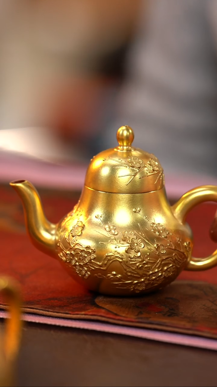 茶杯紫砂【宜景窑系列】金壶